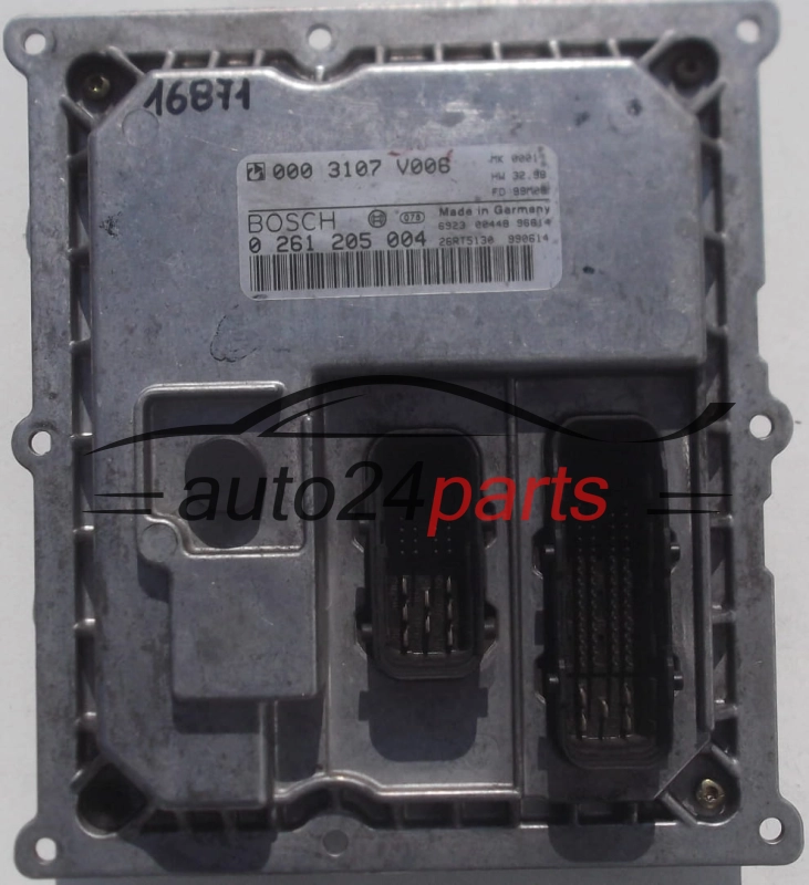 Μονάδα Ελέγχου Κινητήρα SMART FORTWO 0.6 BOSCH 0 261 205 004, 0261205004, 000 3107 V006, 0003107V006