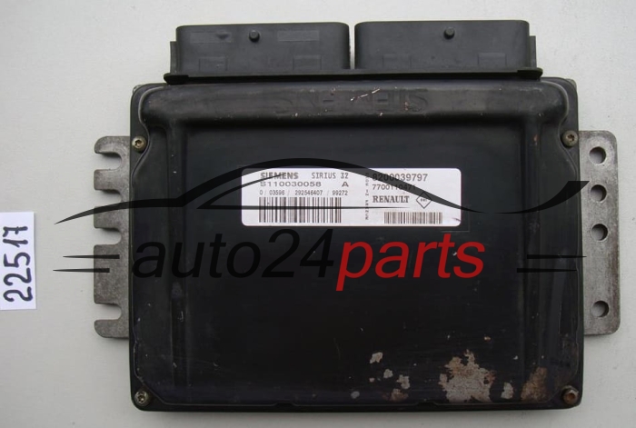 CENTRALINA DO MOTORE RENAULT CLIO S110030058 A, S110030058A, 820039797