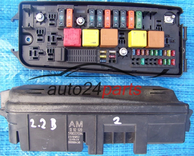 Ηλεκτρικό κιβώτιο θρυαλλίδων κουτί BSI OPEL VECTRA C SIGNUM GM 13 112 920 AM, 13112920 AM, 519 037 014, 519037014