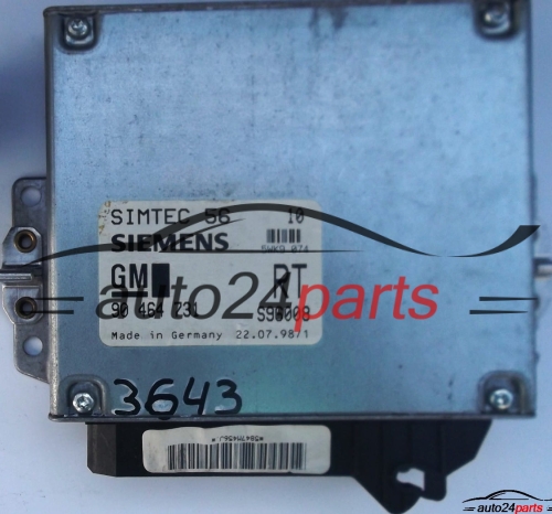 MOTORSTEUERGERÄT ECU STEUERGERÄT OPEL VECTRA SIEMENS 5WK9 074