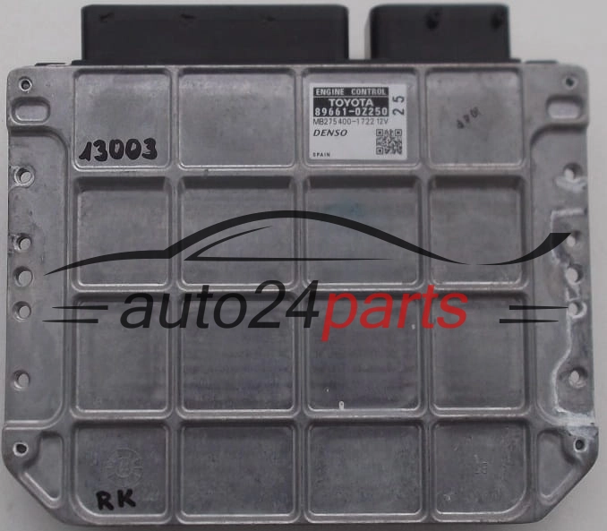ECU ENGINE CONTROLLER TOYOTA LEXUS 89661-0Z250, 896610Z250, MB275400-1722, MB2754001722, 2754001722