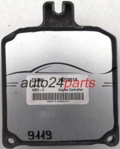 ECU ENGINE CONTROLLER OPEL ASTRA ZAFIRA 1.6 X16XEL DELPHI DELCO 16228919 CSRW, 16228919CSRW, HSFI-C 