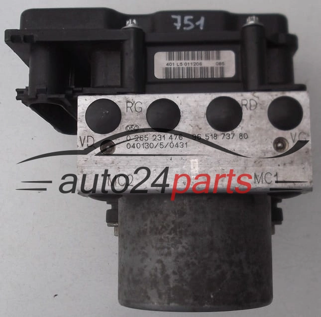 ABS PEUGEOT 307 BOSCH 0265231476