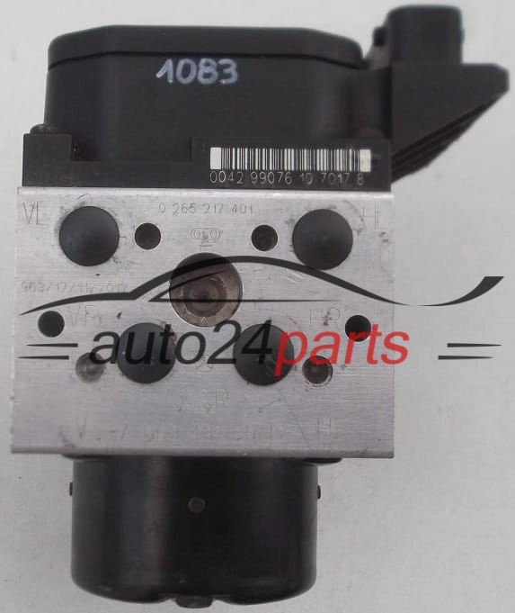 ABS MERCEDES E230 W210 BOSCH 0 265 217 401, 0265217401, A 003 431 30 12 H, A0034313012, 0 130 108 068, 0130108068