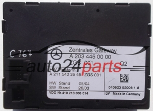 CONTROL MODULE OF CENTRAL LOCK MERCEDES W203 A 203 445 00 00, A2034450000, A 211 540 35 45, A2115403545, 410 213 008 014, 410213008014