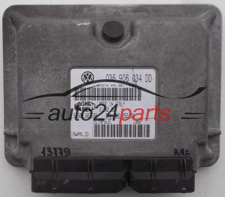 Μονάδα Ελέγχου Κινητήρα VOLKSWAGEN POLO SEAT IBIZA LEON 1.4 16V MAGNETI MARELLI IAW 4MV.DD, 036 906 034 DD,  61600.663.02