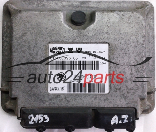 ECU ENGINE CONTROLLER VW VOLKSWAGEN POLO 1.4 036906014CD, 61600.396.05, IAW4AVV6, IAW4AV.V6