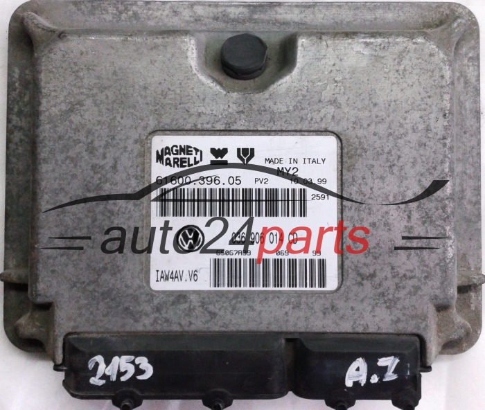 ECU ENGINE CONTROLLER VW VOLKSWAGEN POLO 1.4 036906014CD, 61600.396.05, IAW4AVV6, IAW4AV.V6
