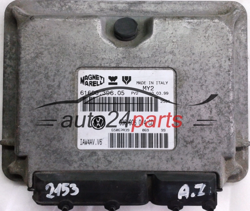 ECU ENGINE CONTROLLER VW VOLKSWAGEN POLO 1.4 036906014CD, 61600.396.05, IAW4AVV6, IAW4AV.V6