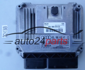 KOMPUTER STEROWNIK SILNIKA AUDI A4 2.0 TDI BOSCH 0 281 018 577, 0281018577, 03L 906 018 HT, 03L906018HT, EDC17C46