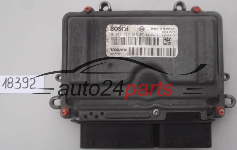 KOMPUTER STEROWNIK SILNIKA VOLVO S40 V50 T5 2.5 8667577 BOSCH 0261209009, 0 261 209 009, 8667577
