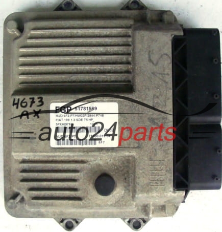 Μονάδα Ελέγχου Κινητήρα FIAT GRANDE PUNTO 1.3 JTD MAGNETI MARELLI MJD 6F3.P7