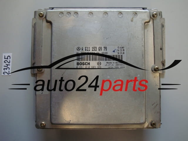 MERCEDES VITO 2.2 CDI BOSCH 0281010603, 0 281 010 603, A6111536979, A 611 153 69 79, 6111536979, ED6033 CR1.7 MQ3+MS3