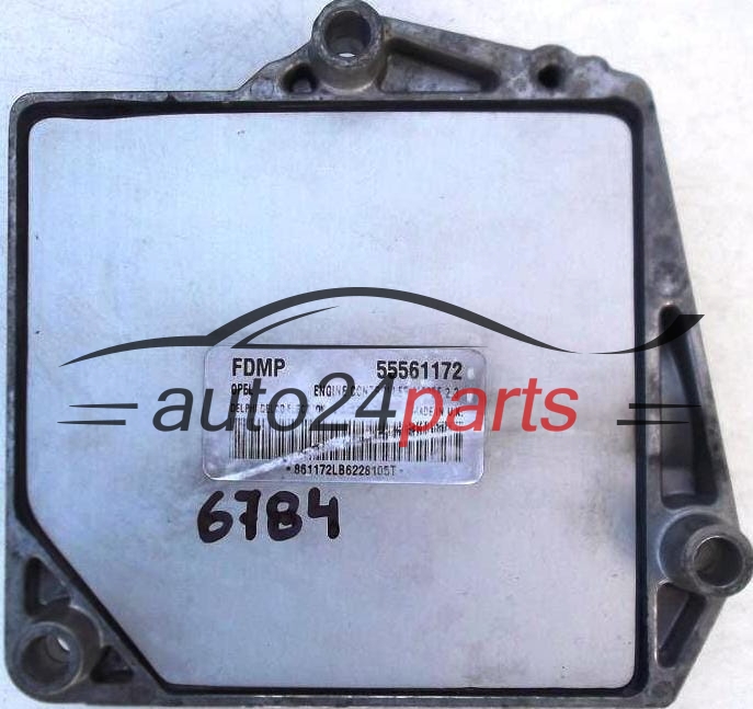 CENTRALINA DO MOTORE OPEL ASTRA ZAFIRA 1.6 Z16XEP Z16XE1 DELPHI DELCO 55561172 FDMP,  MT35E 2.3