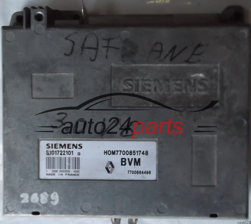 ECU ENGINE CONTROLLER RENAULT SAFRANE 3.0 