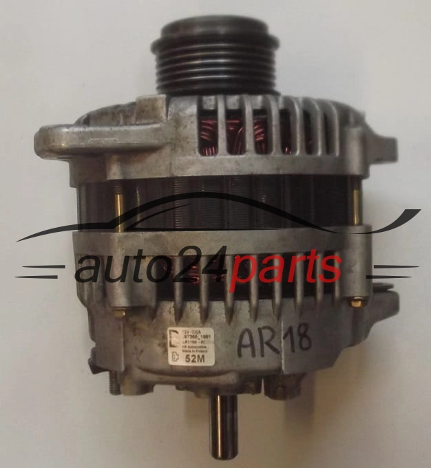 Alternateur  1.7 CDTI OPEL ASTRA CORSA LR1100-508, LR1100508, 100A 
