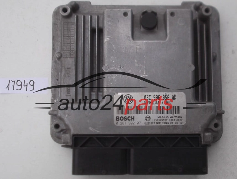 Centralina motore VOLKSWAGEN GOLF 1.6 FSI BOSCH 0261S02071 03C906056AK MED9.5.10