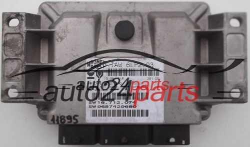 Μονάδα Ελέγχου Κινητήρα PEUGEOT 206 1.4 MAGNETI MARELLI IAW 6LP2.03