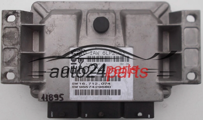 Μονάδα Ελέγχου Κινητήρα PEUGEOT 206 1.4 MAGNETI MARELLI IAW 6LP2.03
