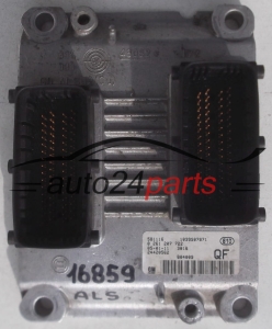 ECU ENGINE CONTROLLER OPEL ASTRA H 1.4 Z14XEP BOSCH 0 261 207 722, 0261207722, GM 24420562 QF, 24420562QF