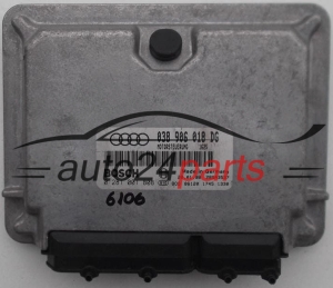 KOMPUTER STEROWNIK SILNIKA AUDI A6 1.9 TDI 038906018DG, 038 906 018 DG, BOSCH 0 281 001 808, 0281001808, MOTORSTEUERUNG 1625, 28SA3537 -  6106