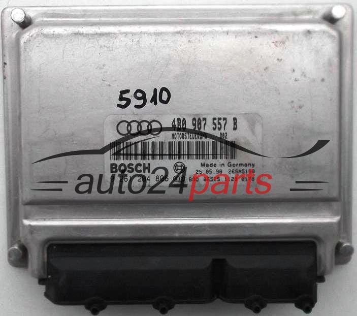 KOMPUTER STEROWNIK SILNIKA AUDI A6 1.8T 1.8 TURBO 4B0907557B, 4B0 907 557 B, BOSCH 0261204806, 0 261 204 806, BENZIN D02, 28SA5168