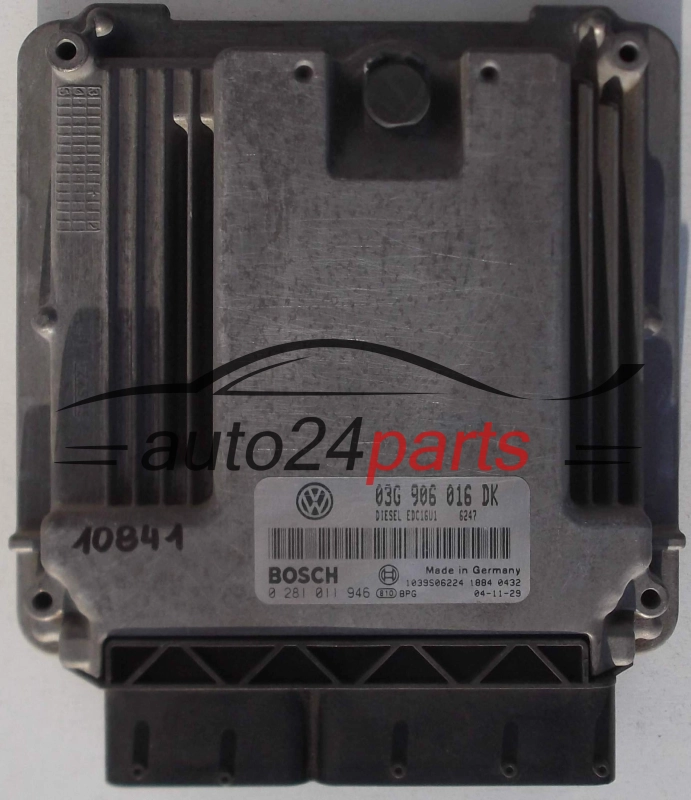 calculateur moteur pour vw volkswagen touran  1.9 tdi 