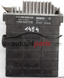 MOTORSTEUERGERÄT ECU STEUERGERÄT MERCEDES W201 W124 W126 2.6 A0055457132, 0055457132, A 005 545 71 32, BOSCH 0280800210, 0 280 800 210 