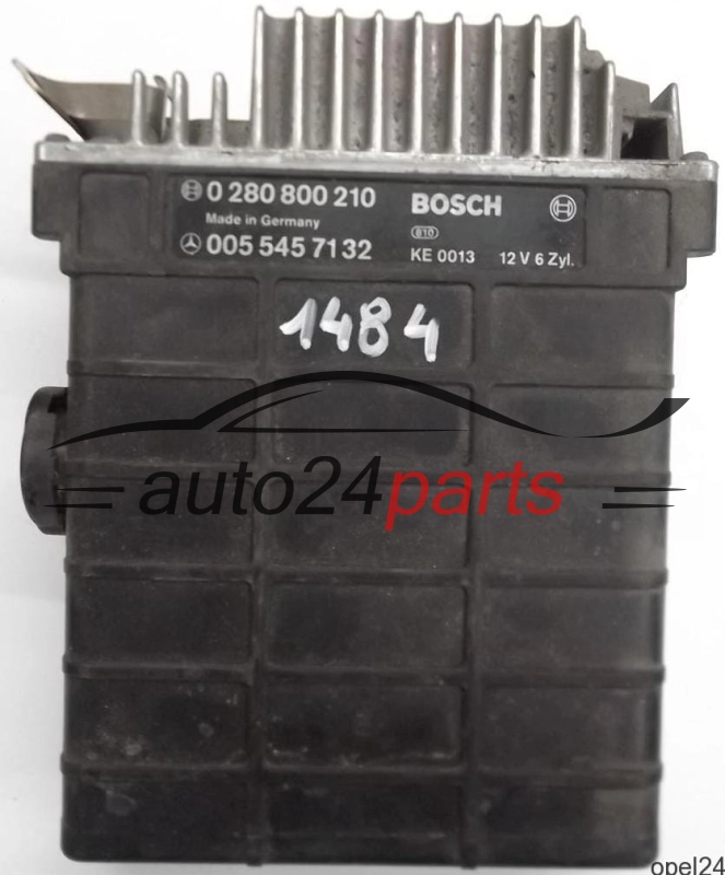 MOTORSTEUERGERÄT ECU STEUERGERÄT MERCEDES W201 W124 W126 2.6 A0055457132, 0055457132, A 005 545 71 32, BOSCH 0280800210, 0 280 800 210