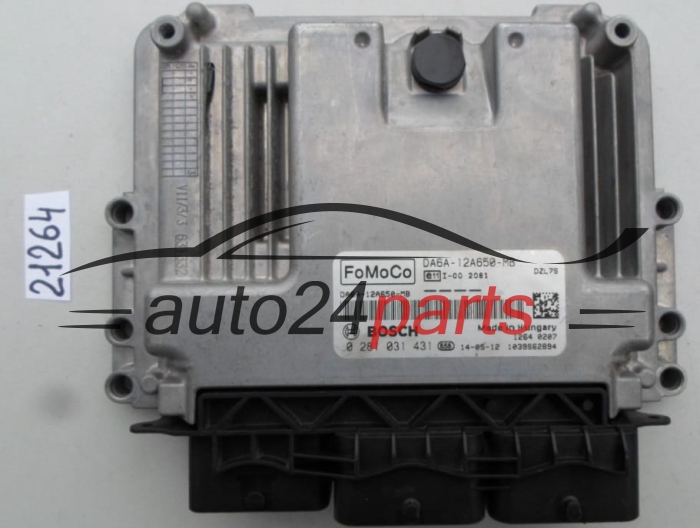Μονάδα Ελέγχου Κινητήρα FORD FIESTA 1.5 TDCI BOSCH 0 281 031 431, 0281031431, DA6A-12A650-MB, DA6A12A650MB