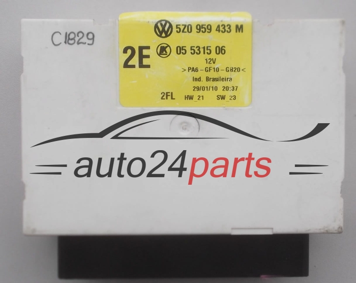 KOMFORTSTEUERGERÄT VW VOLKSWAGEN 5Z0 959 433 M, 5Z0959433M, 05531506 