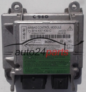 ECU AIRBAG MAZDA BOSCH 0 285 001 554, 0285001554, 670002727601, BP4 K57 K30 C, BP4K57K30C