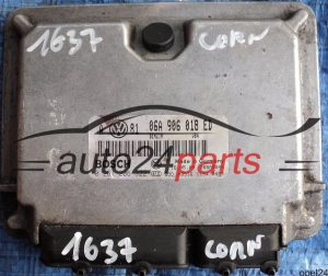 MOTORSTEUERGERÄT ECU STEUERGERÄT VW VOLKSWAGEN GOLF BORA 2.0 06A906018ED, 06A 906 018 ED, BOSCH 0261206322, 0 261 206 322
