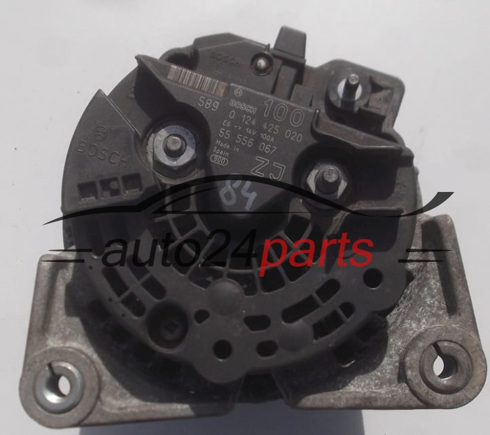 Alternador  OPEL ASTRA ZAFIRA 1.6 1.8 BOSCH 0 124 425 020, 55 556 067 ZJ
