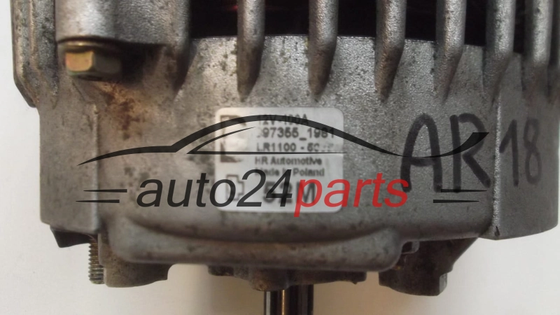 Alternador 1.7 CDTI OPEL ASTRA CORSA HITACHI LR1100-508, LR1100508, 93189498, 100A