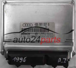 CALCULATEUR MOTEUR AUDI A6 1.8T 1.8 TURBO 4B0907557B, 4B0 907 557 B, BOSCH 0261204806, 0 261 204 806 BENZIN D03 26SA5412