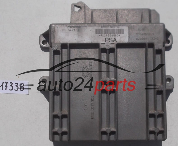 MOTORSTEUERGERÄT ECU STEUERGERAT CITROEN PEUGEOT 1.8 SAGEM 21649010-3, 216490103, 9629566880, SL96-1