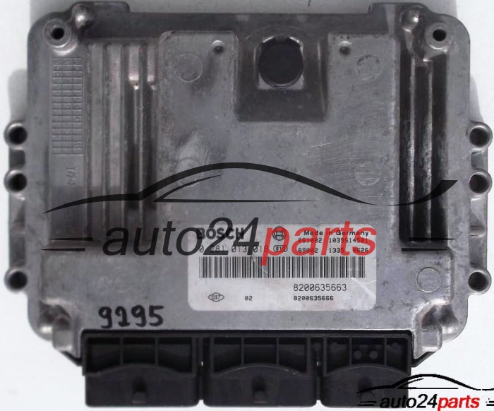 ECU ENGINE CONTROLLER OPEL VIVARO, TRAFIC 2.5, BOSCH 0 281 013 018, 0281013018, 8200635663