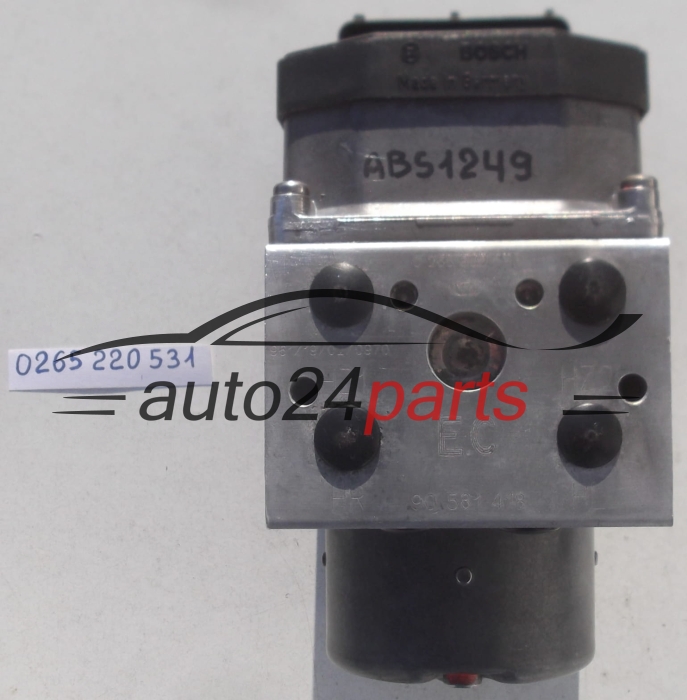 BOMBA HIDRAULICA Y CENTRALITA ABS OPEL ASTRA ZAFIRA BOSCH 0 265 220 531, 0265220531, 90 581 418, 90581418, 0 273 004 363, 0273004363