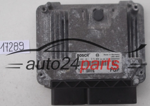 ECU CENTRALITA DE MOTOR OPEL VECTRA SIGNUM 1.9 CDTI Z19DTH BOSCH 0281011915