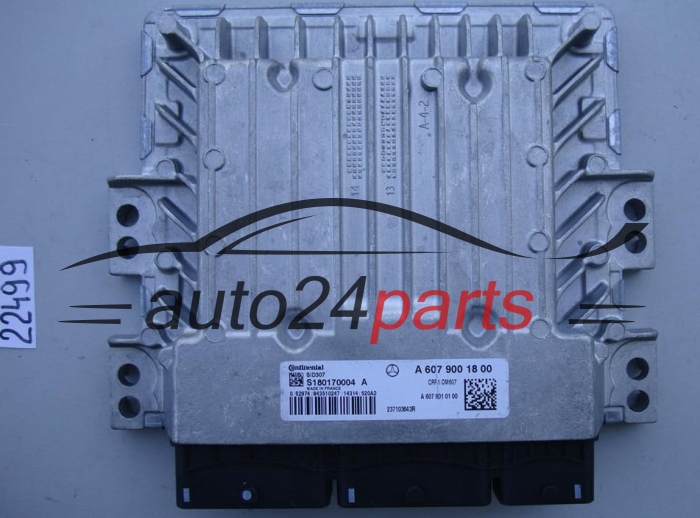 MOTORSTEUERGERÄT ECU STEUERGERAT MERCEDES W246 S180170004 A, S180170004A, A 607 900 18 00, A6079001800, SID307