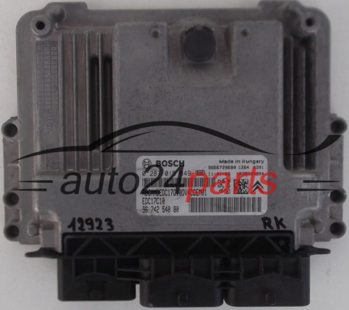 calculateur moteur pour citroen et peugeot 1.4 hdi 