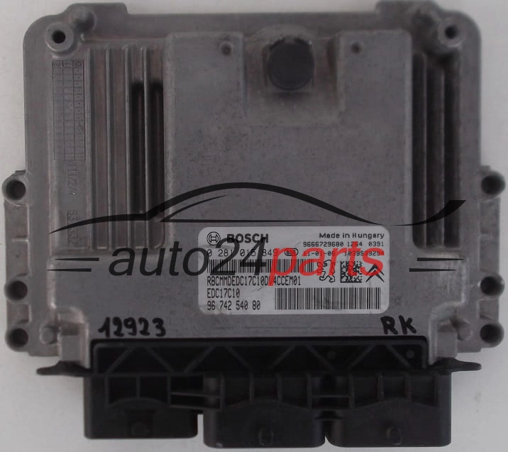 calculateur moteur pour citroen et peugeot 1.4 hdi 