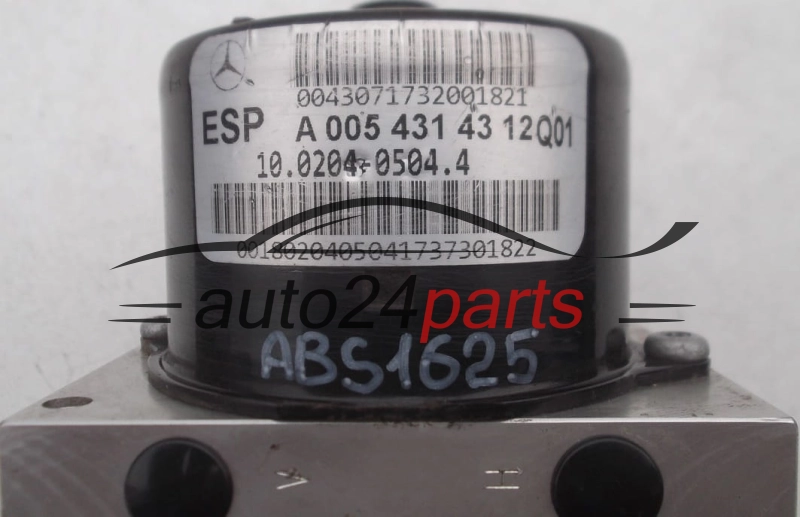 ABS PUMP MERCEDES CLK W209 A 005 431 43 12Q01