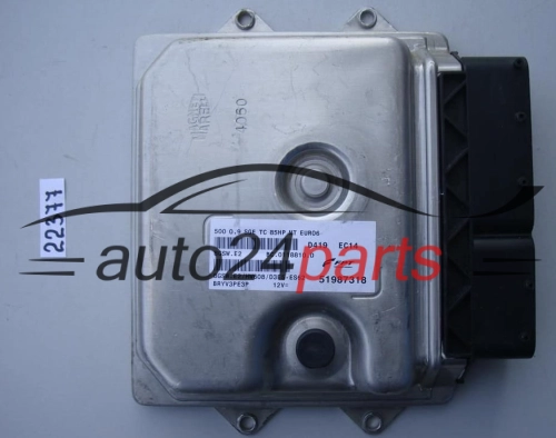 KOMPUTER STEROWNIK SILNIKA FIAT 500 8GSW.E2, 8GSWE2, 51987318