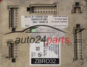 KOMPUTER STEROWNIK SILNIKA MAN 81,25806-7085, 81258067085, ZBR 032, ZBR032 