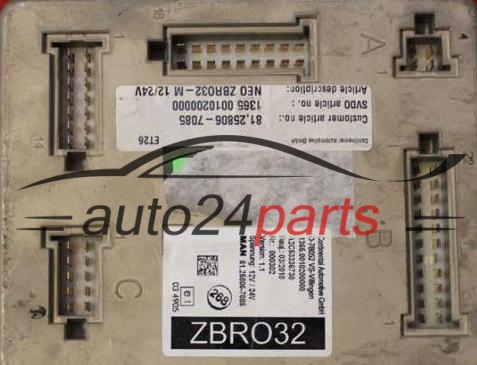 KOMPUTER STEROWNIK SILNIKA MAN 81,25806-7085