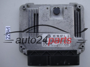 KOMPUTER STEROWNIK SILNIKA VOLKSWAGEN GOLF 1.4 TSI BOSCH 0 261 S04 348, 0261S04348, 03C 906 027 G, 03C906027G, 03C906027F, MED17.5.5 - 22341