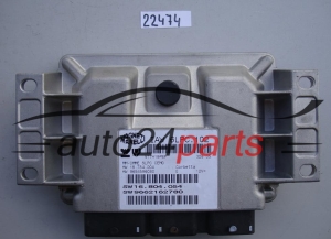 KOMPUTER STEROWNIK SILNIKA CITROEN PEUGEOT Magneti Marelli IAW 6LPC.102, IAW6LPC102, HW 16784004, 9654596080, SW 16804054, 9662162780 - 22474