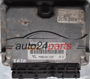 ECU ENGINE CONTROLLER ROVER 25 45 MG ZR 2.0 BOSCH 0281001956, 0 281 001 956, YL MSB101150